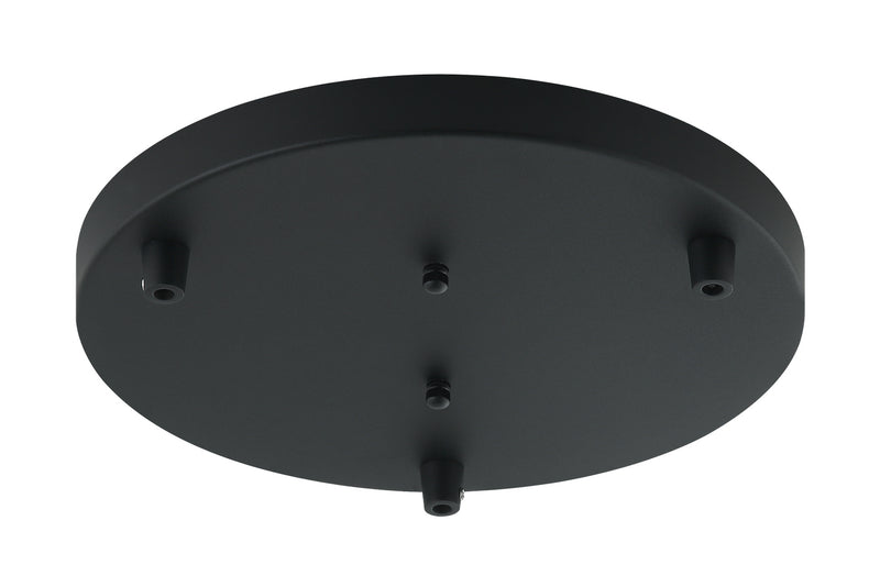 Matteo Lighting CP0103MB Canopy, Matte Black