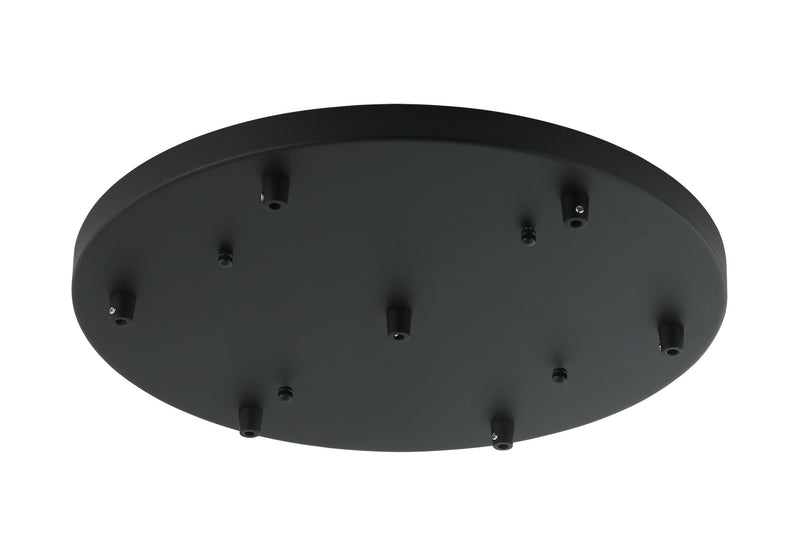 Matteo Lighting CP0107MB Canopy, Matte Black