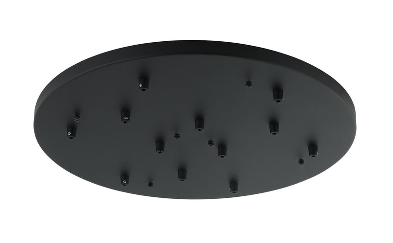 Matteo Lighting CP0112MB Canopy, Matte Black