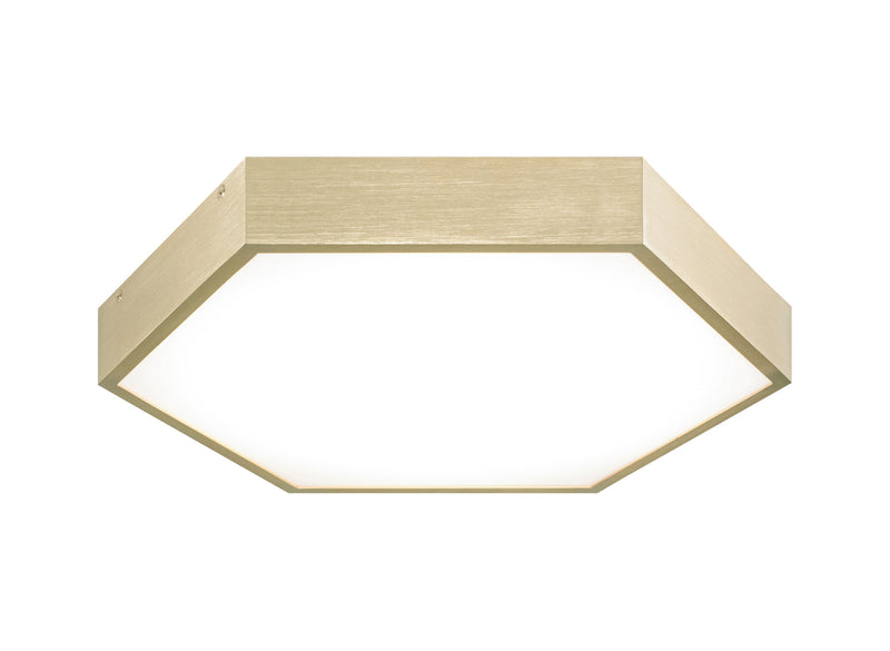 Matteo Lighting M12614OG LED Flush Mount, Oxidized Gold