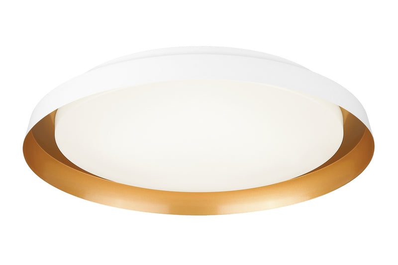 Matteo Lighting M15602WH LED Flush Mount, White