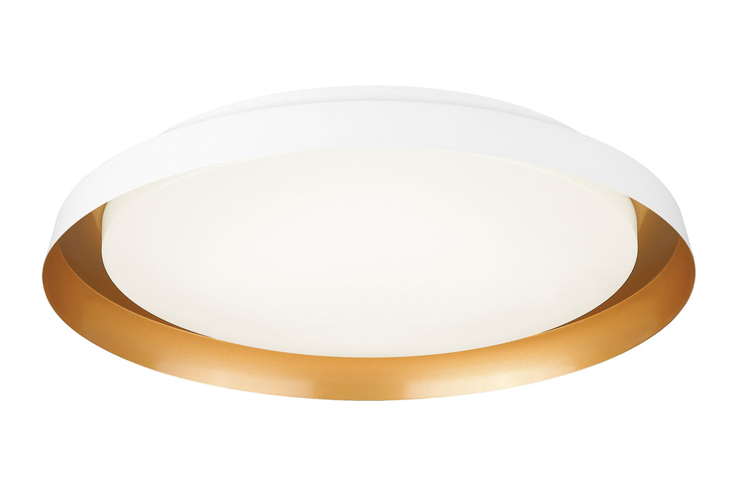 Matteo Lighting M15602WH LED Flush Mount, White