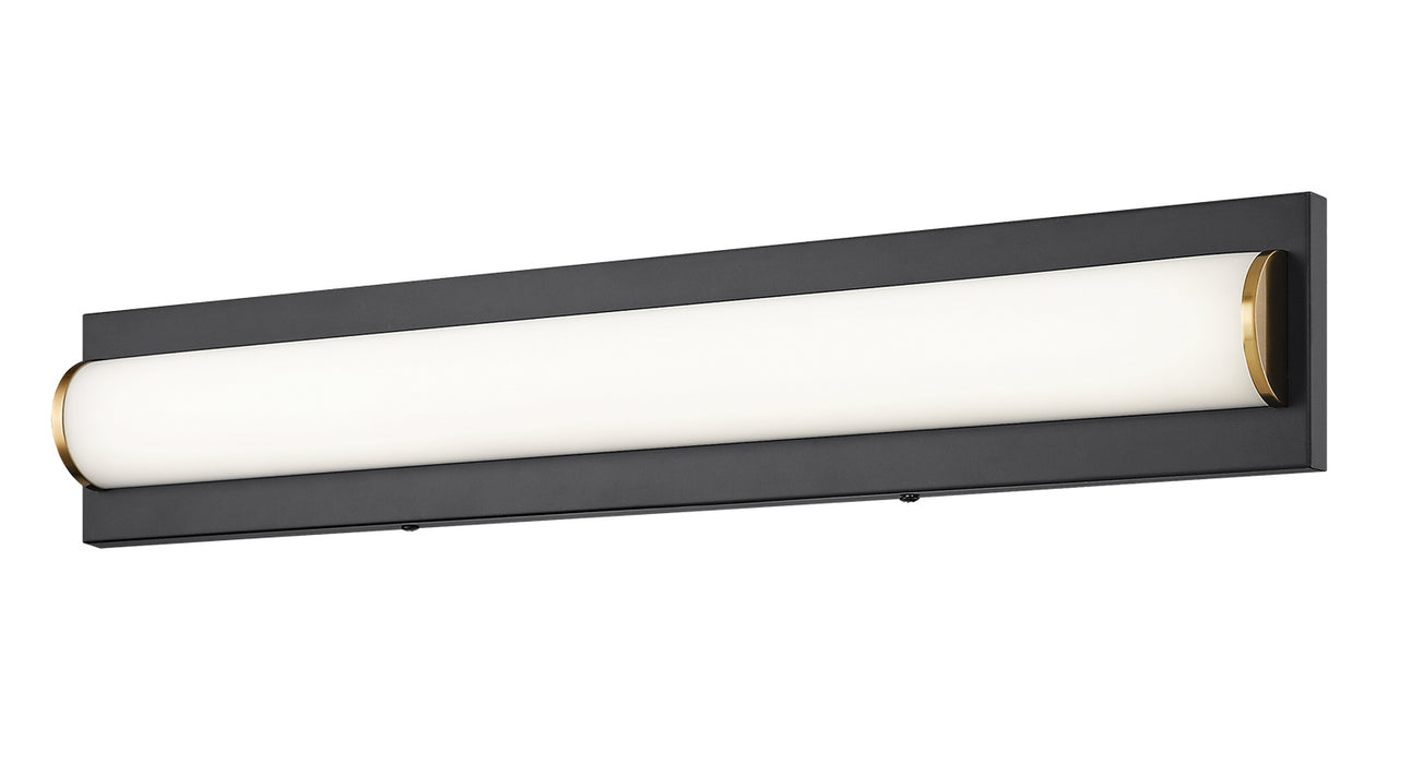 Matteo Lighting S08924BK LED Vanity, Black