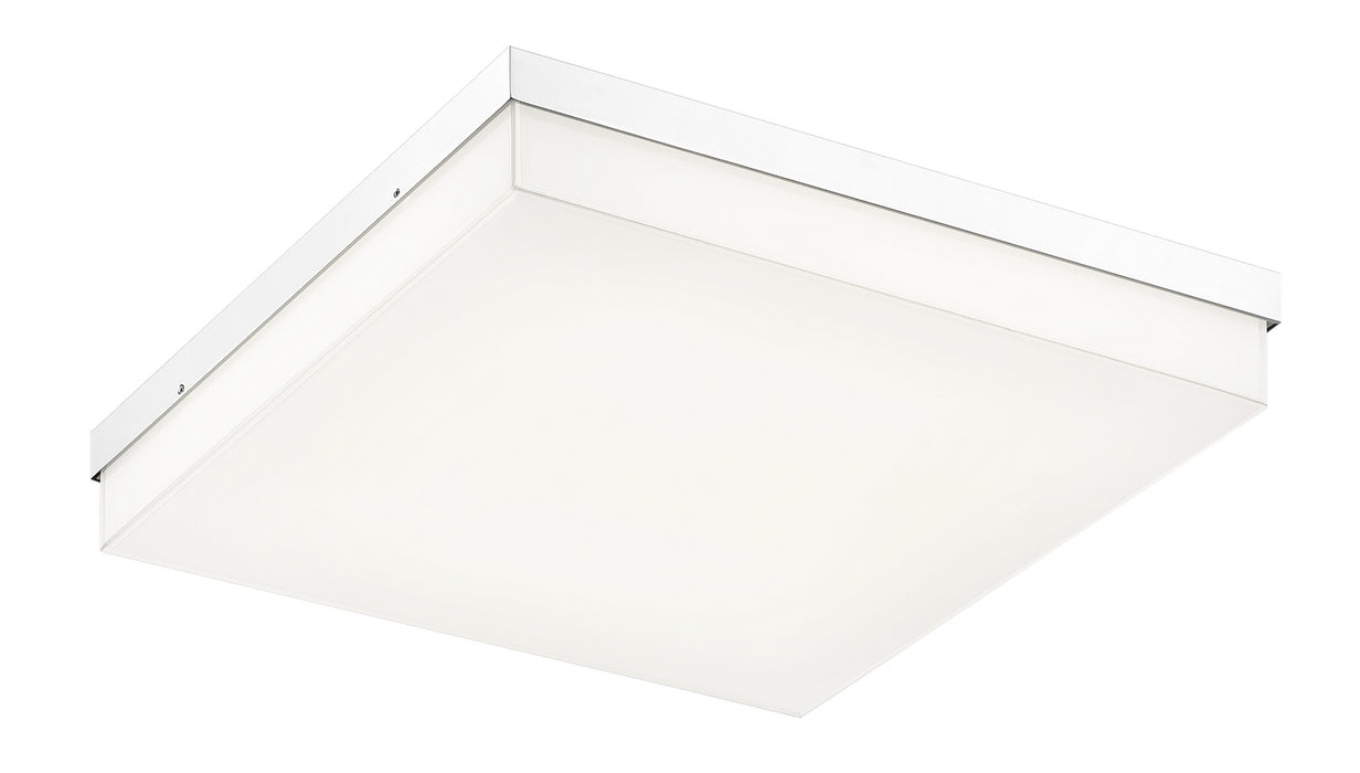 Matteo Lighting X12414CH LED Flush Mount, Chrome