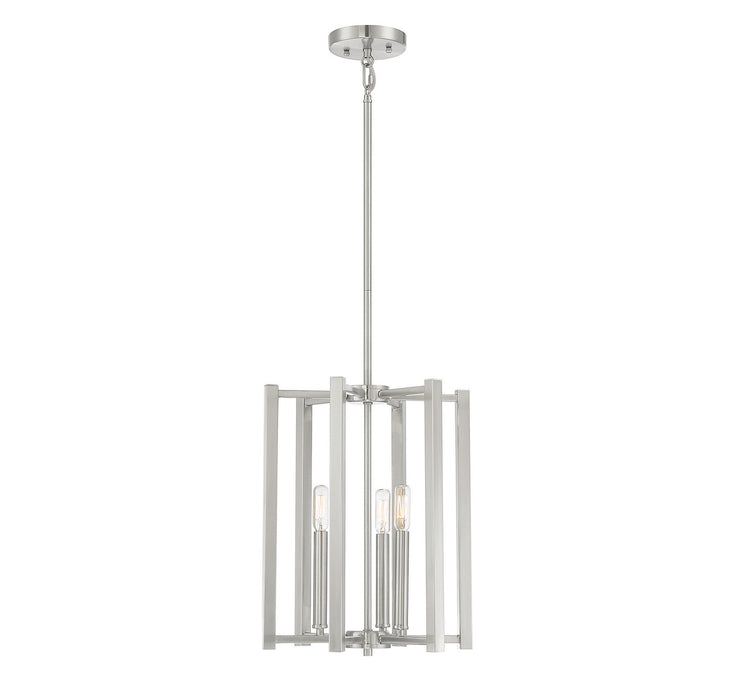 Savoy House 3-7700-3-SN Three Light Pendant, Satin Nickel