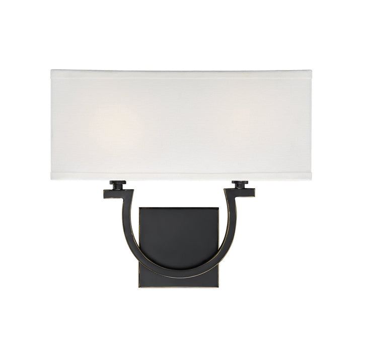 Savoy House 9-998-2-44 Two Light Wall Sconce, Classic Bronze