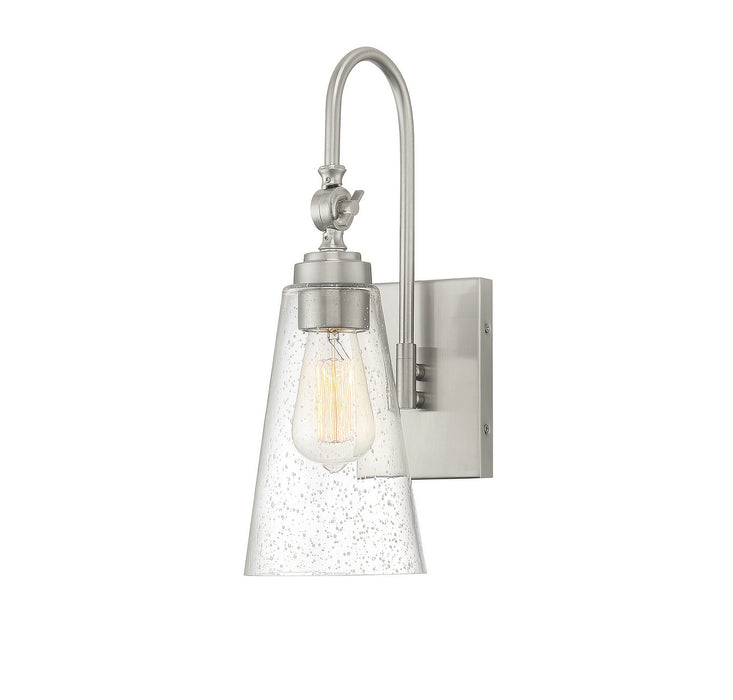Savoy House 9-108-1-SN One Light Wall Sconce, Satin Nickel