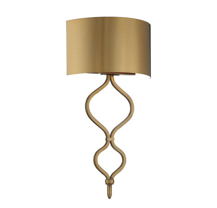 Savoy House 9-6520-1-322 LED Wall Sconce, Warm Brass
