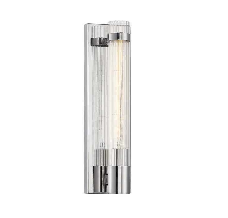 Savoy House 9-996-1-109 One Light Wall Sconce, Polished Nickel