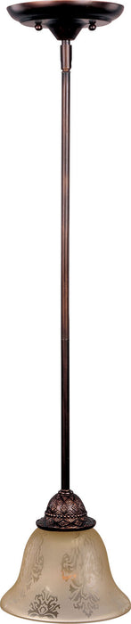 Maxim 91049SAOI One Light Mini Pendant, Oil Rubbed Bronze