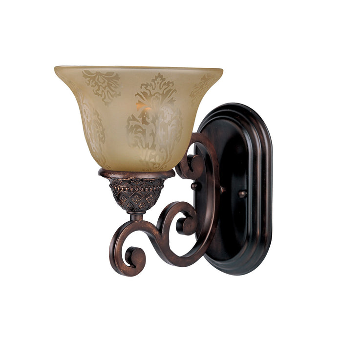 Maxim 11230SAOI One Light Wall Sconce, Oil Rubbed Bronze