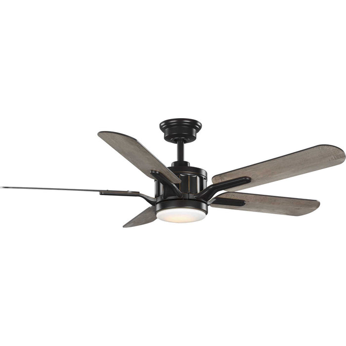 Progress Lighting P250007-108-30 54" Ceiling Fan, Oil Rubbed Bronze