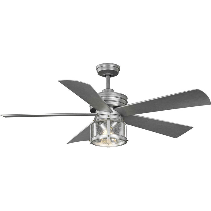 Progress Lighting P250011-141-WB 56" Ceiling Fan, Galvanized