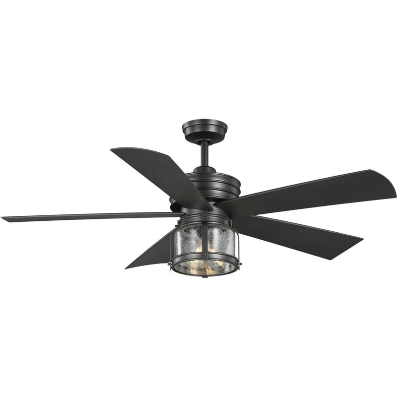 Progress Lighting P250011-171-WB 56" Ceiling Fan, Blistered Iron
