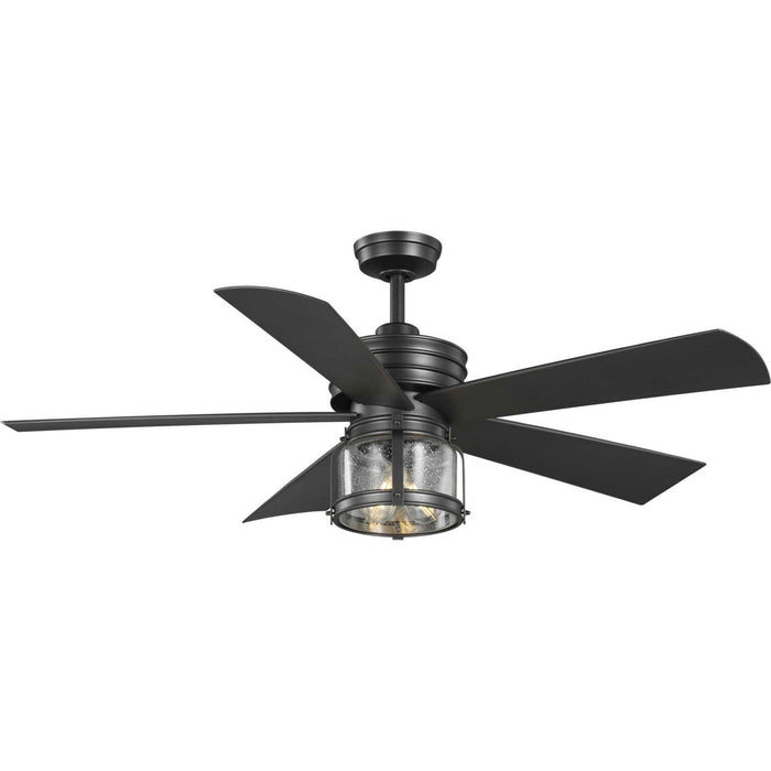 Progress Lighting P250011-171-WB 56" Ceiling Fan, Blistered Iron