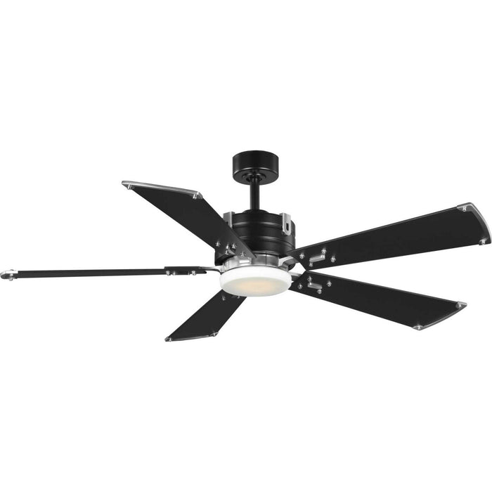 Progress Lighting P250021-031-30 56" Ceiling Fan, Matte Black