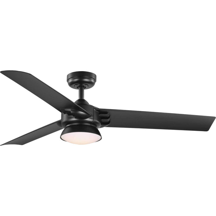 Progress Lighting P250062-031-30 52" Ceiling Fan, Matte Black