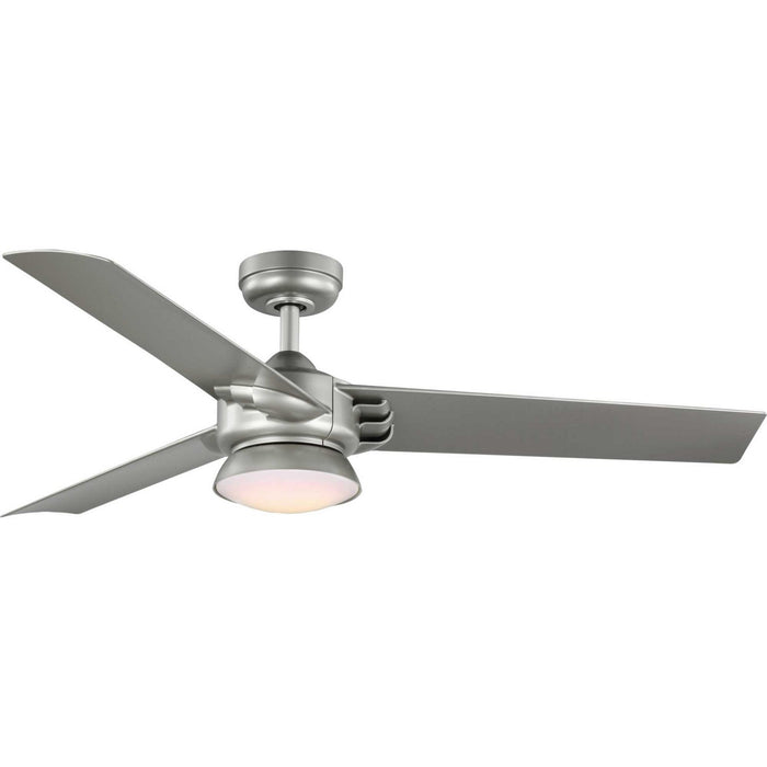 Progress Lighting P250062-152-30 52" Ceiling Fan, Painted Nickel