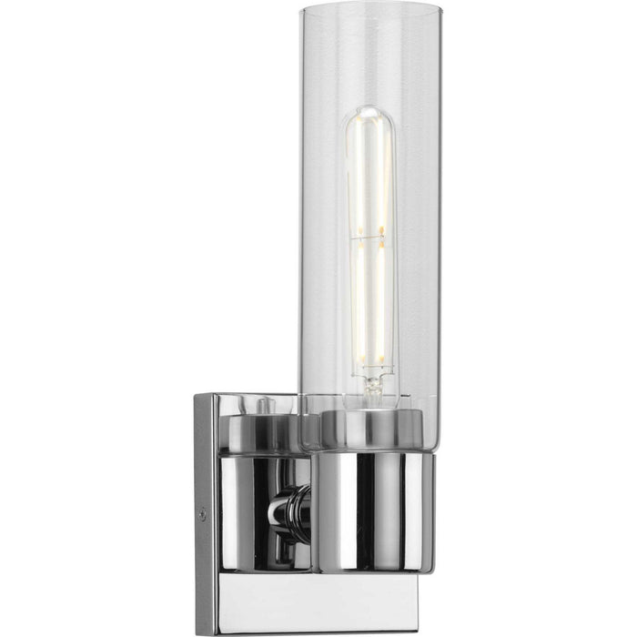 Progress Lighting P300299-015 One Light Bath Bracket, Polished Chrome