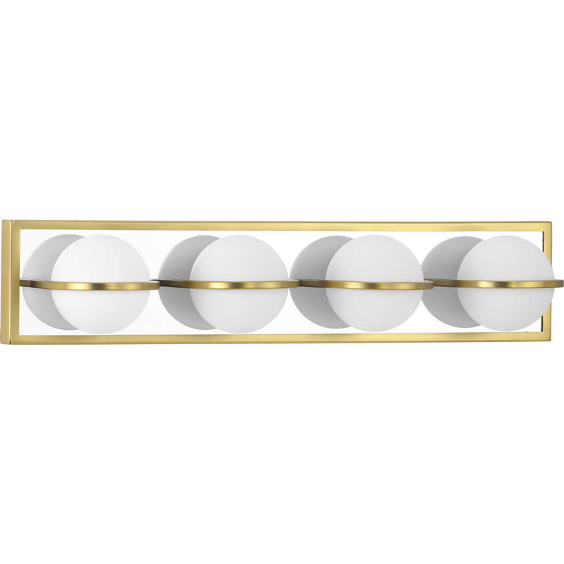 Progress Lighting P300313-012-30 LED Bath Bracket, Satin Brass