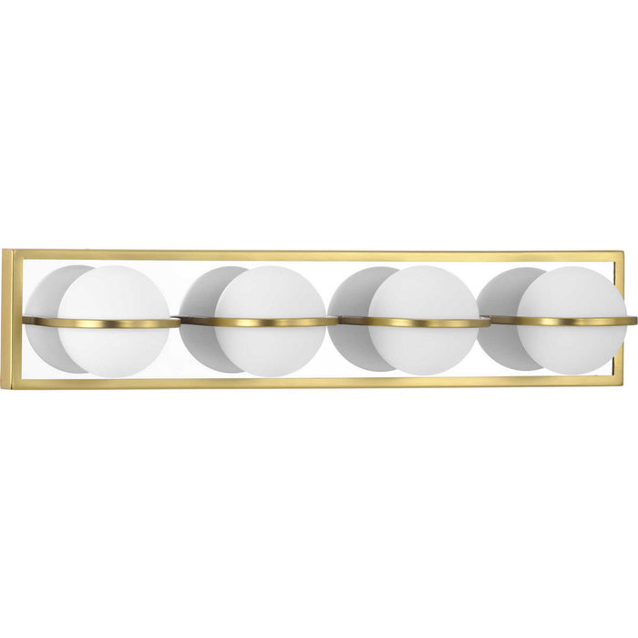 Progress Lighting P300313-012-30 LED Bath Bracket, Satin Brass