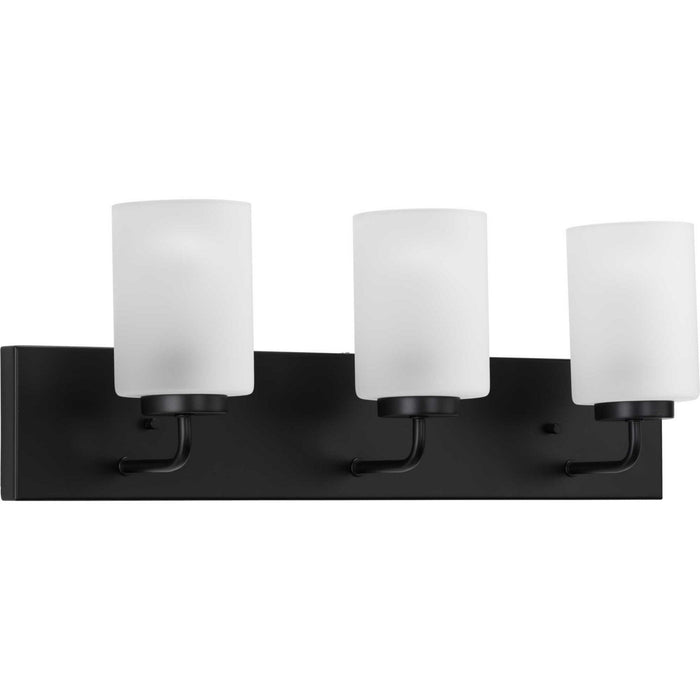 Progress Lighting P300329-031 Three Light Bath Bracket, Matte Black