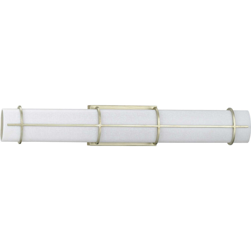 Progress Lighting P300333-134-30 LED Linear Bath, Silver Ridge