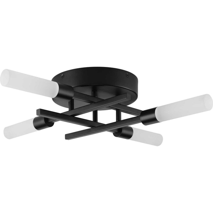 Progress Lighting P350209-031-30 LED Flush Mount, Matte Black