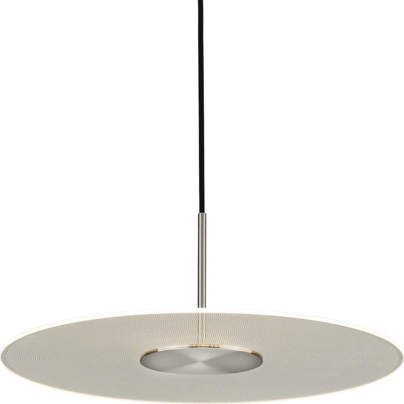 Progress Lighting P500318-009-30 LED Pendant, Brushed Nickel