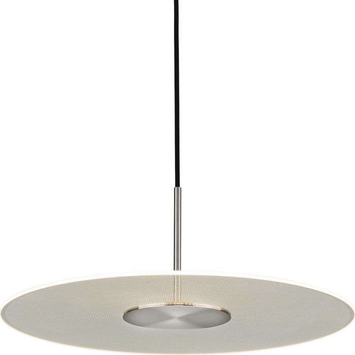Progress Lighting P500318-009-30 LED Pendant, Brushed Nickel