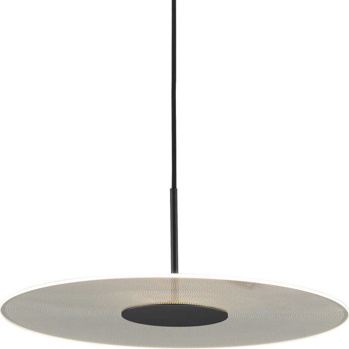 Progress Lighting P500318-031-30 LED Pendant, Matte Black