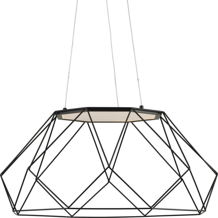Progress Lighting P500320-031-30 LED Pendant, Matte Black