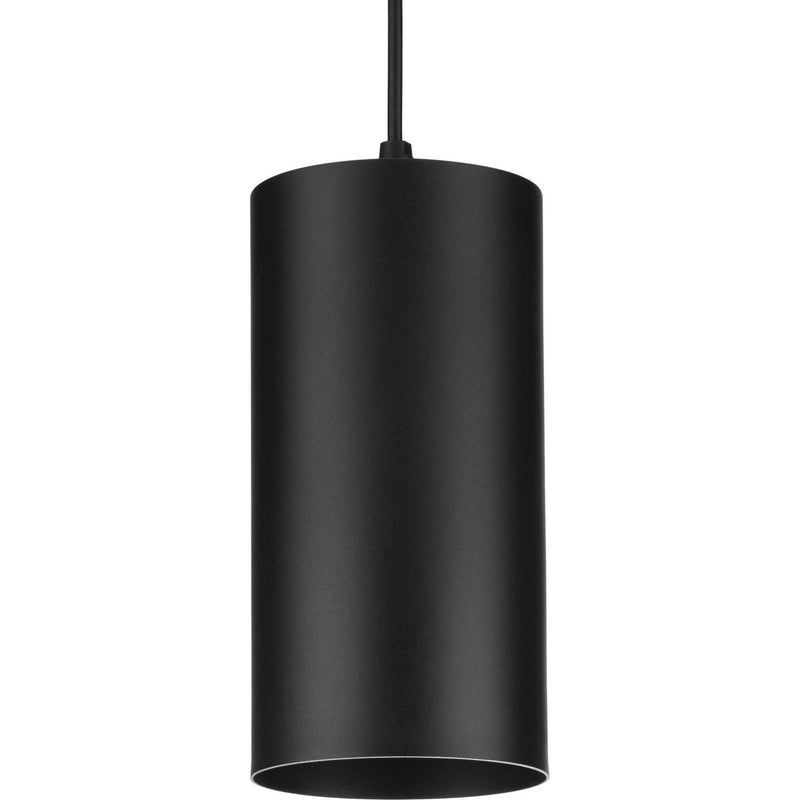 Progress Lighting P500356-031 One Light Pendant, Matte Black