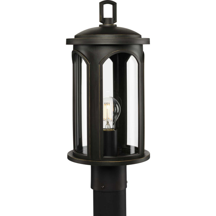 Progress Lighting P540033-020 One Light Post Lantern, Antique Bronze