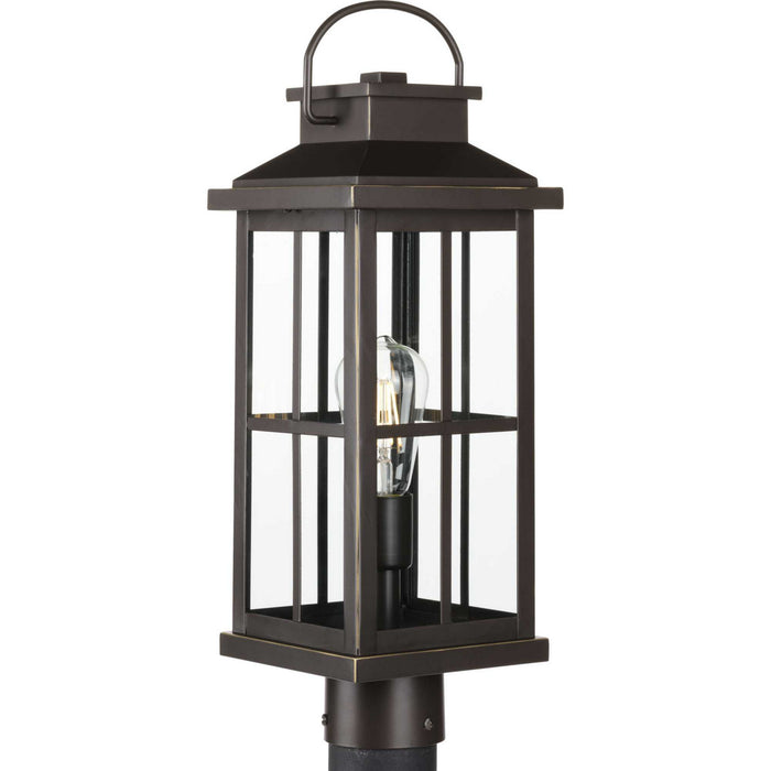 Progress Lighting P540095-020 One Light Post Lantern, Antique Bronze