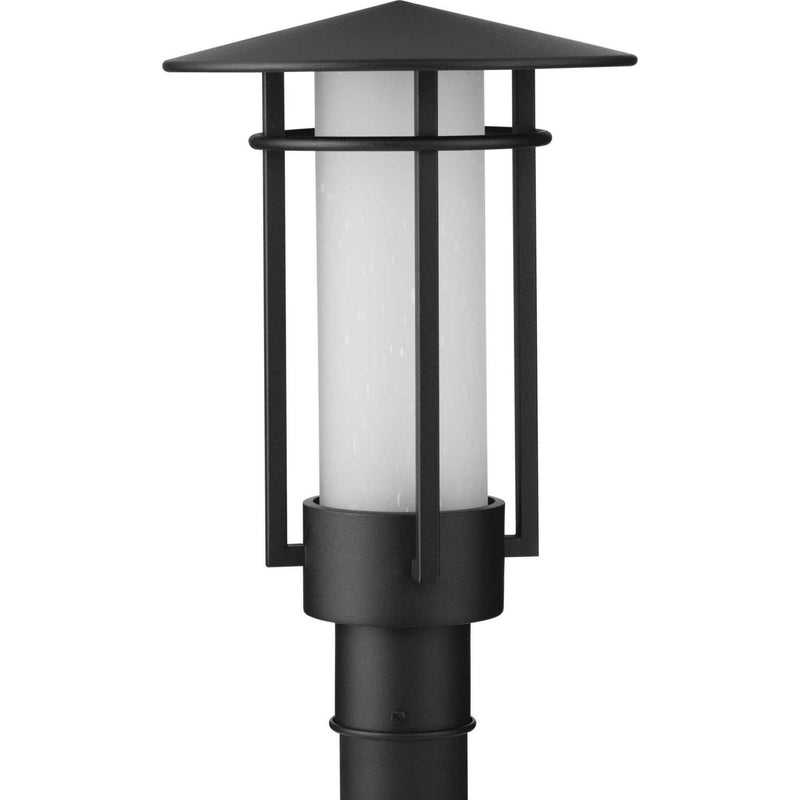 Progress Lighting P540097-031 One Light Post Lantern, Textured Black