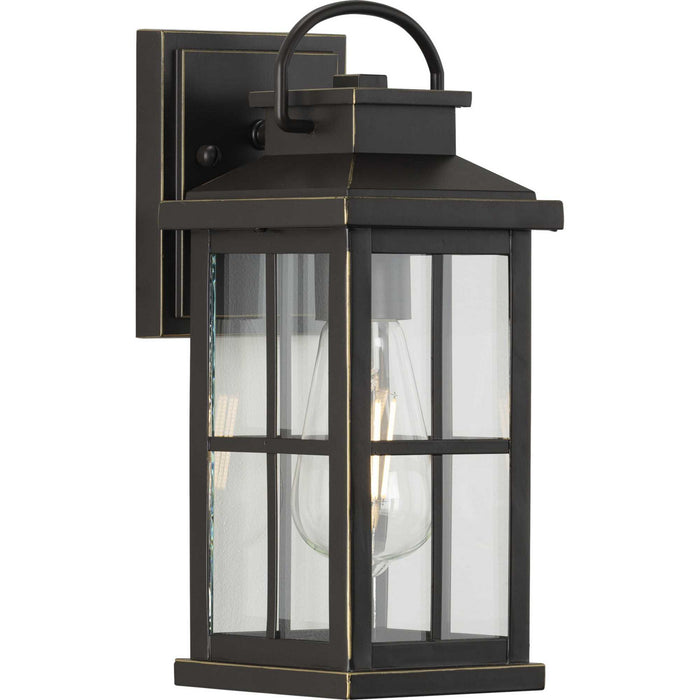 Progress Lighting P560264-020 One Light Wall Lantern, Antique Bronze
