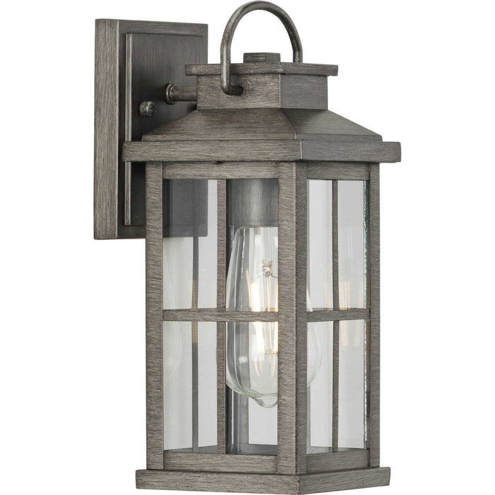 Progress Lighting P560264-103 One Light Wall Lantern, Antique Pewter