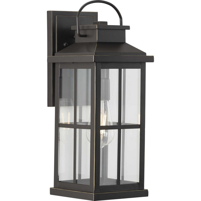 Progress Lighting P560266-020 One Light Wall Lantern, Antique Bronze