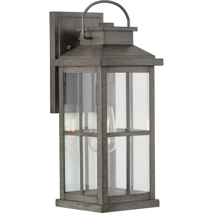 Progress Lighting P560266-103 One Light Wall Lantern, Antique Pewter