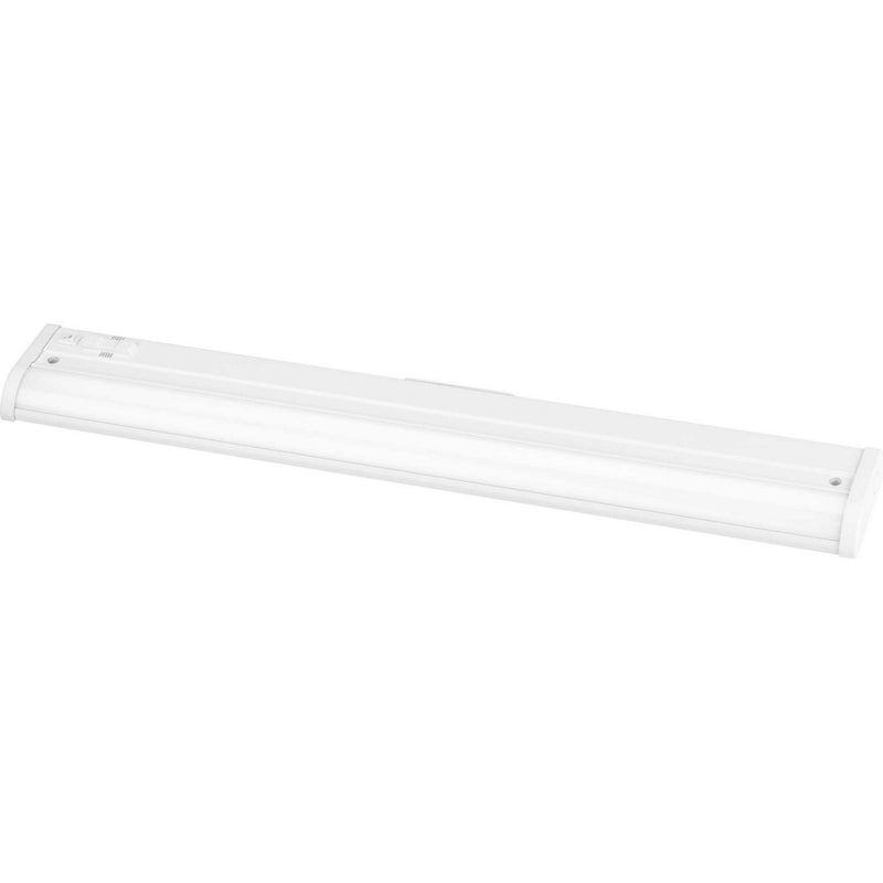 Progress Lighting P700027-028-CS LED Linear Undercabinet, Satin White