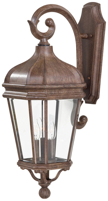 Minka-Lavery 8692-61 Three Light Wall Mount, Vintage Rust