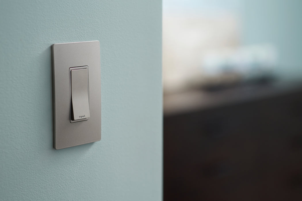Legrand TM870NICC10 Single-Pole Switch, Nickel