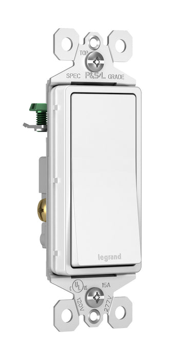 Legrand TM870W Single-Pole Switch, White