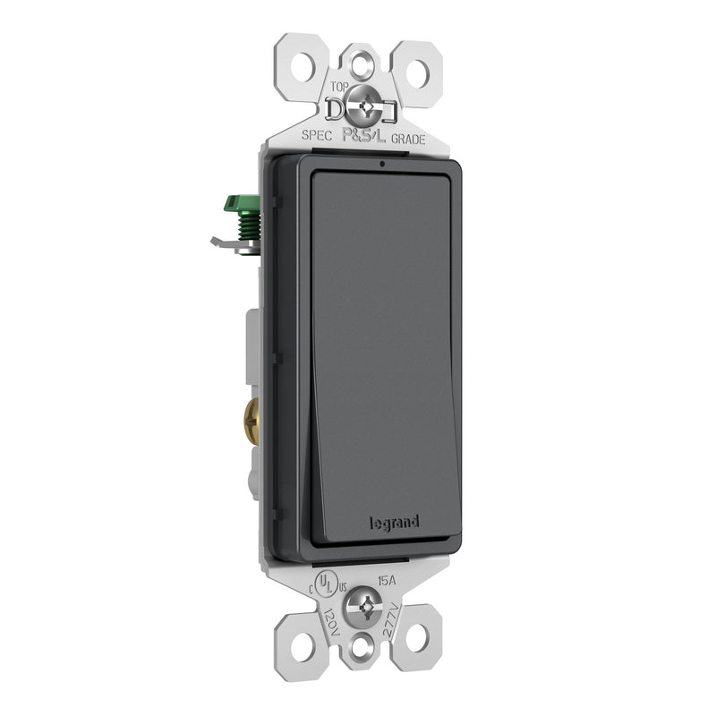 Legrand TM873GCC10 3-Way Switch, Graphite