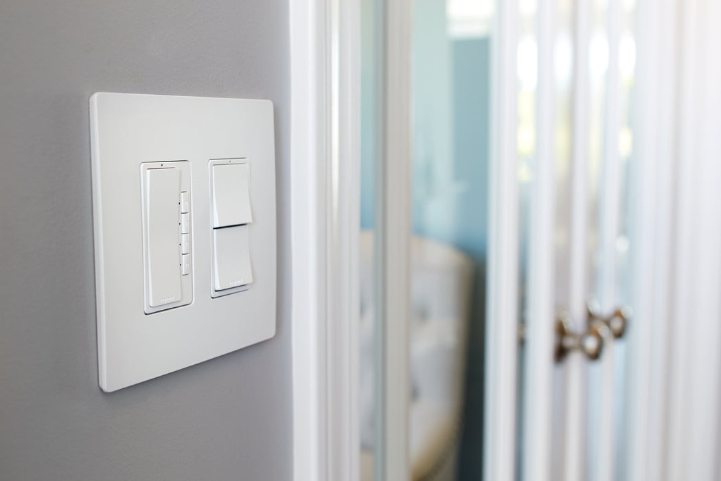 Legrand RCD33W Two Single-Pole/3-Way Switches, White