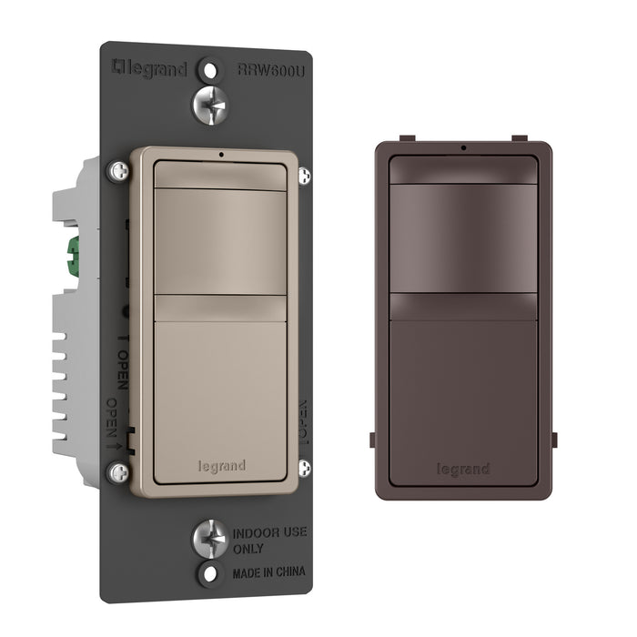 Legrand RRW600UBCCCV4 Single-Pole/3-Way Occupancy Sensor, Dark Bronze