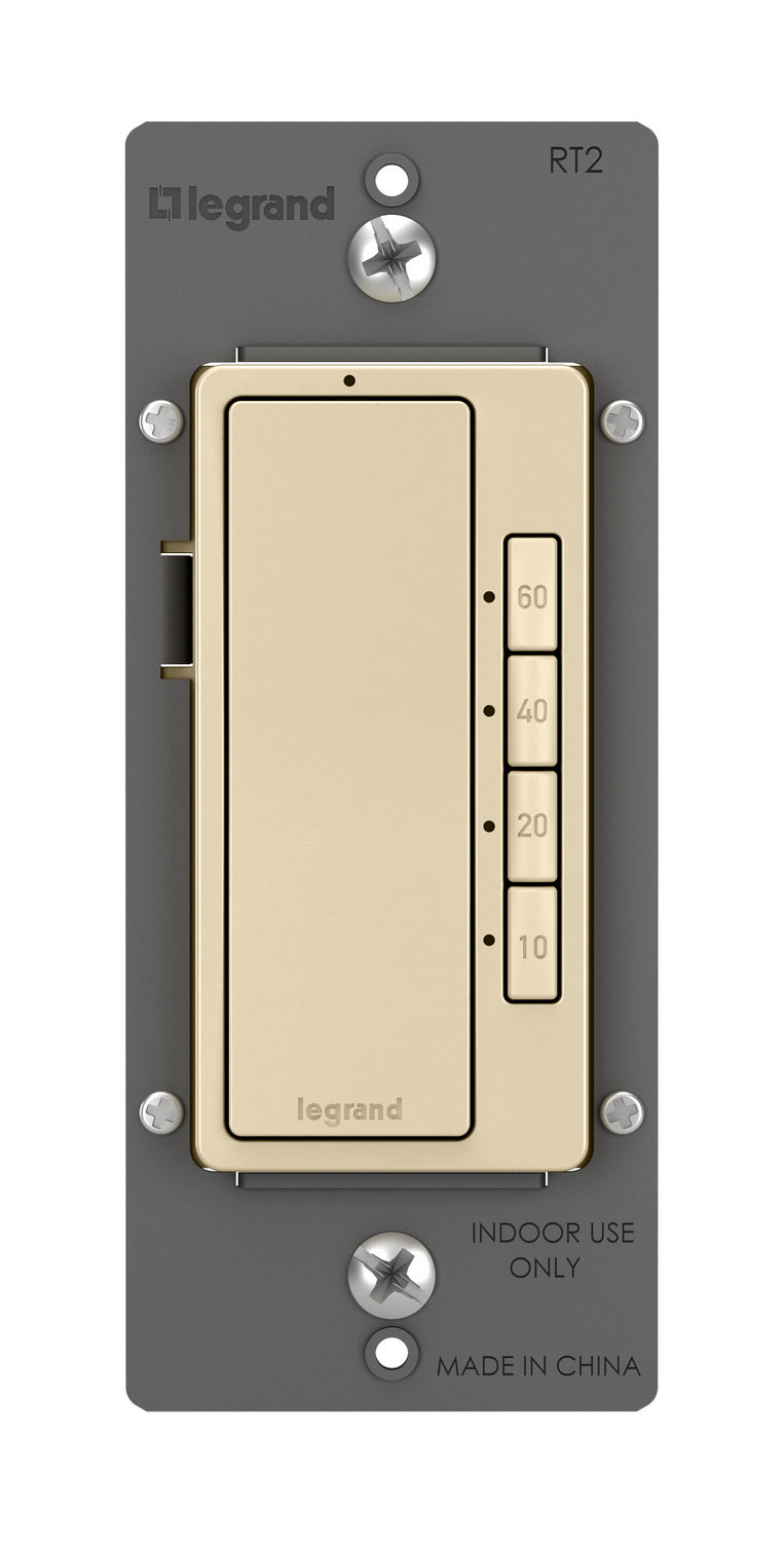 Legrand RT2I 4-Button Digital Timer, Ivory