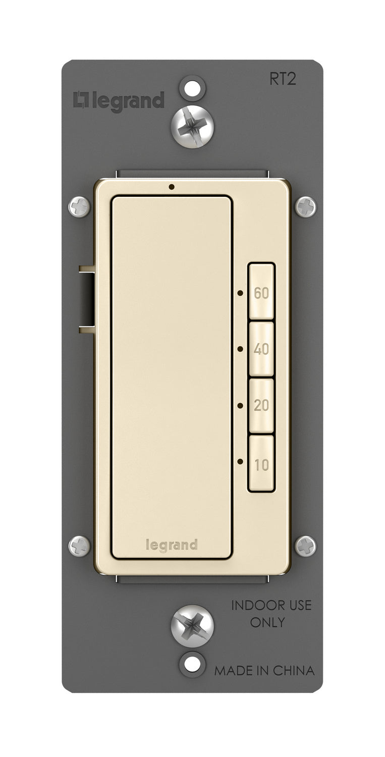 Legrand RT2LA 4-Button Digital Timer, Light Almond