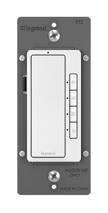 Legrand RT2W 4-Button Digital Timer, White